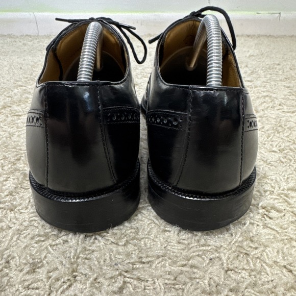 Cole Haan Black Leather Oxford Wingtip Lace Up Dress Shoes Mens 10M Career Work main image 4